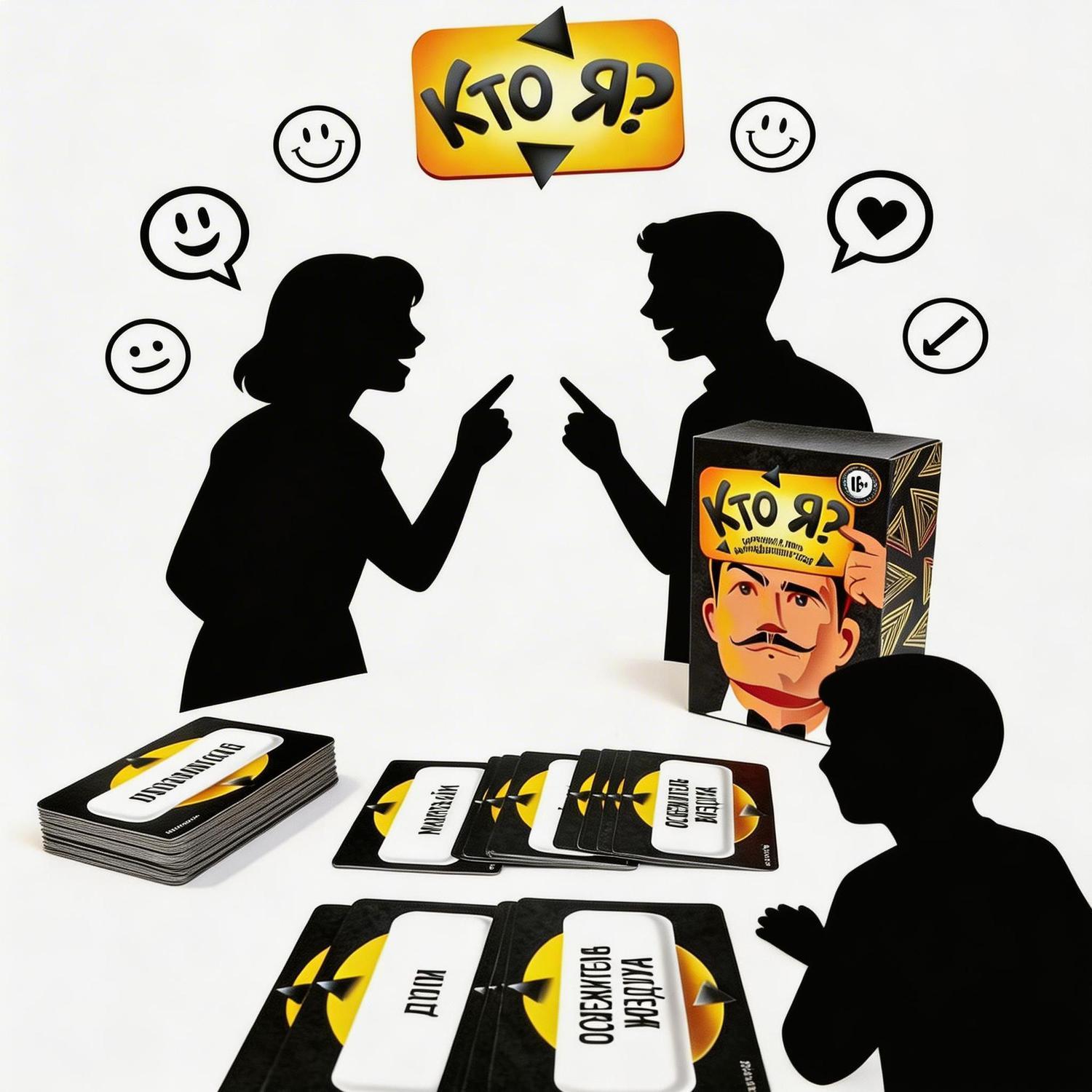 Party Games Night - Русская мем-игра «Угадай, кто я»: Забавная