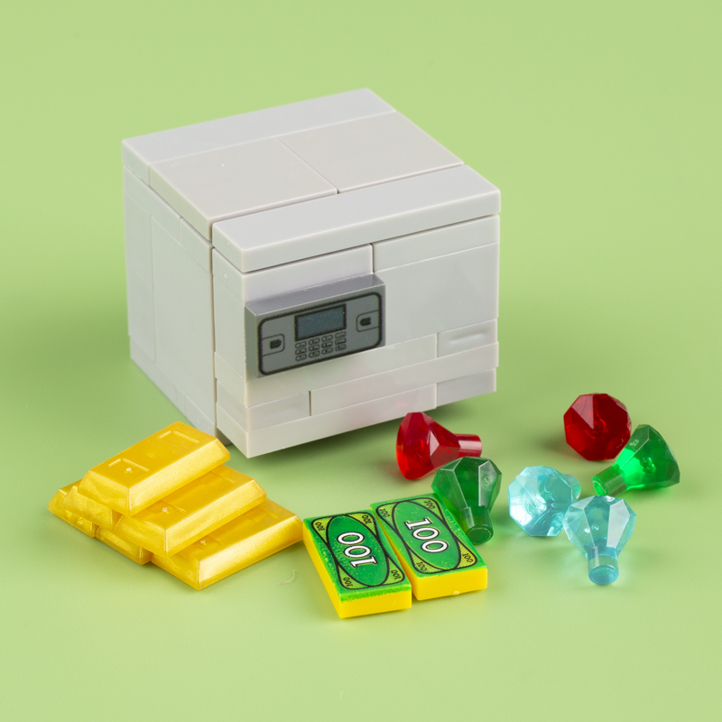 MOC City Strongbox Сейф Строит – обзор и цена Lego Set Creator
