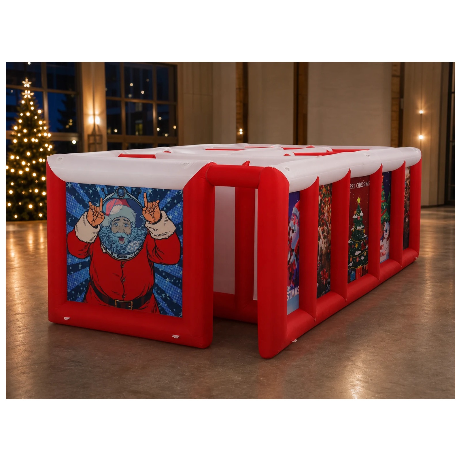 Большой красно-белый надувной  – обзор и цена Party Games For Adults And Kids